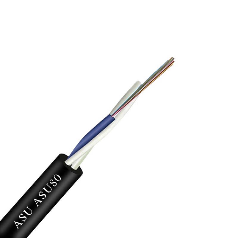 ASU ASU80 6cores 12cores 24cores fiber optic cable fiber optic cable 8 core fiber optic cable 6 core optical wire fiber optic cable