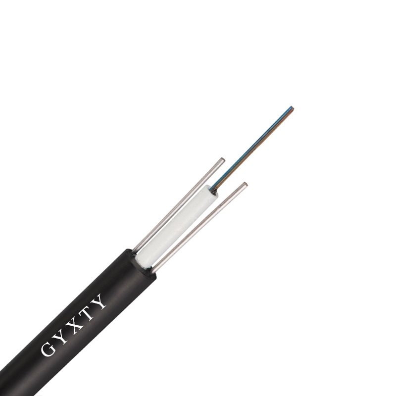 GYXTY uni tube outdoor singlemode fiber optic cable 6f fiber optic cable loose tube fiber optic cable
