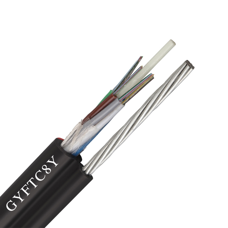 GYFTC8Y or GYTC8Y outdoor fiber optic cable multicore fiber optic cable simplex fiber optic cable