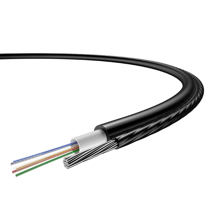 GYTC8Y-2-24F Optical Fiber Cable Non Armored Aerial Fig8 For FTTX