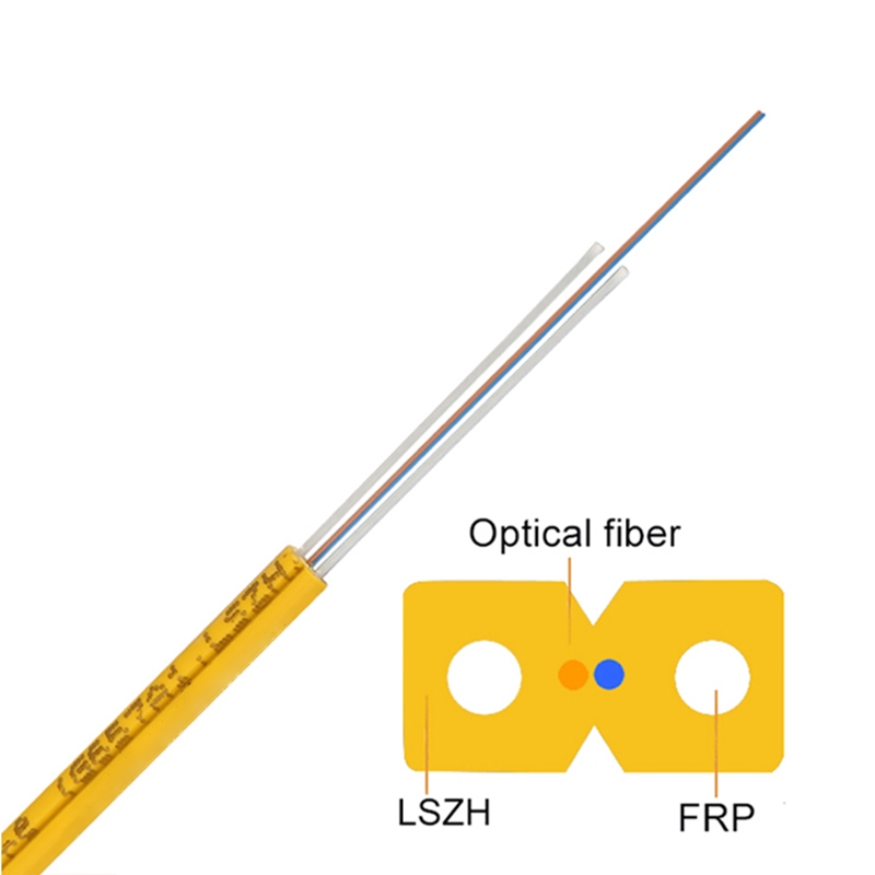 indoor fiber optic cable 2core fiber optic cable fiber optic cable price per meter