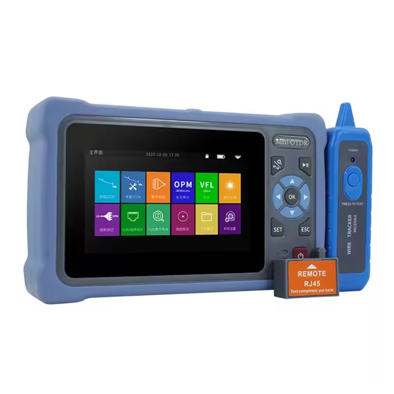 12 in 1 MINi EXFO smart OTDR NK4000 SM 1310nm 1550nm 26/24dB 100KM distance OTDR VFL OLS OPM Event Map fiber optic mini otdr