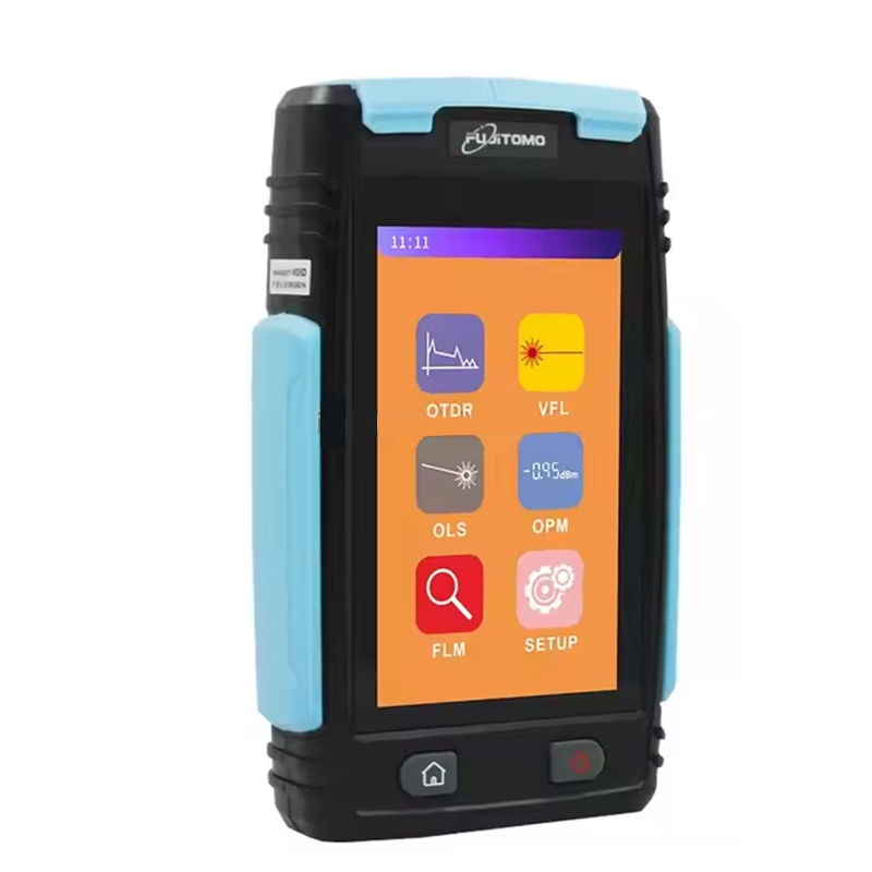 FUJITOMO MINI OTDR FHO1000D Single mode 1310nm 1550nm 1650nm live fiber optic cable tester 24/22dB fibra optica otdr mini exfo
