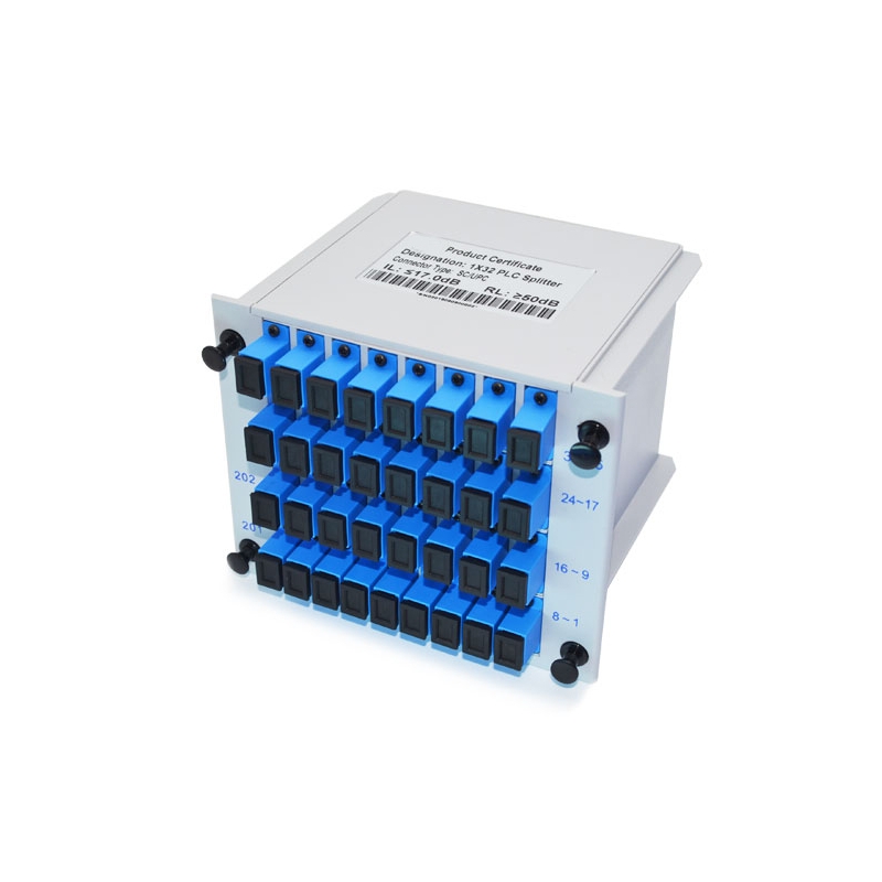 FTTX G657A1 Fiber Optic PLC Splitter 1X32 Modular Design