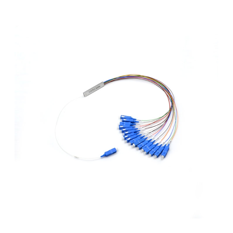 Steel Tube Planar Lightwave Circuit Splitter SCUPC 1x16 PLC Splitter For FTTC