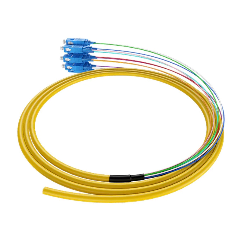 12 Cores Single Mode Fiber Patch Cord SCUPC