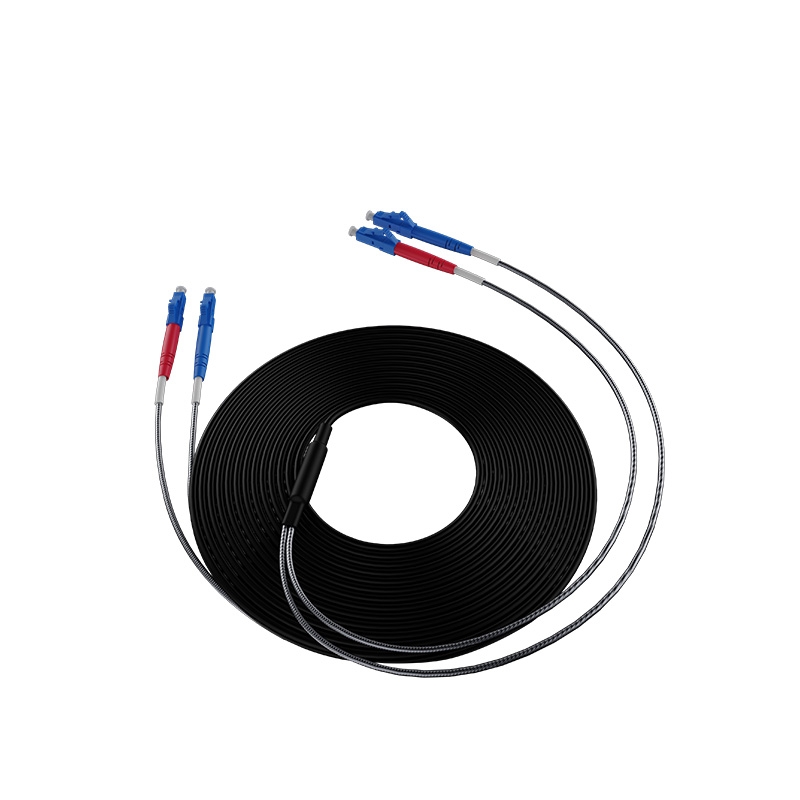 LC Armored branch Fiber Optical Patch Cord For FTTx