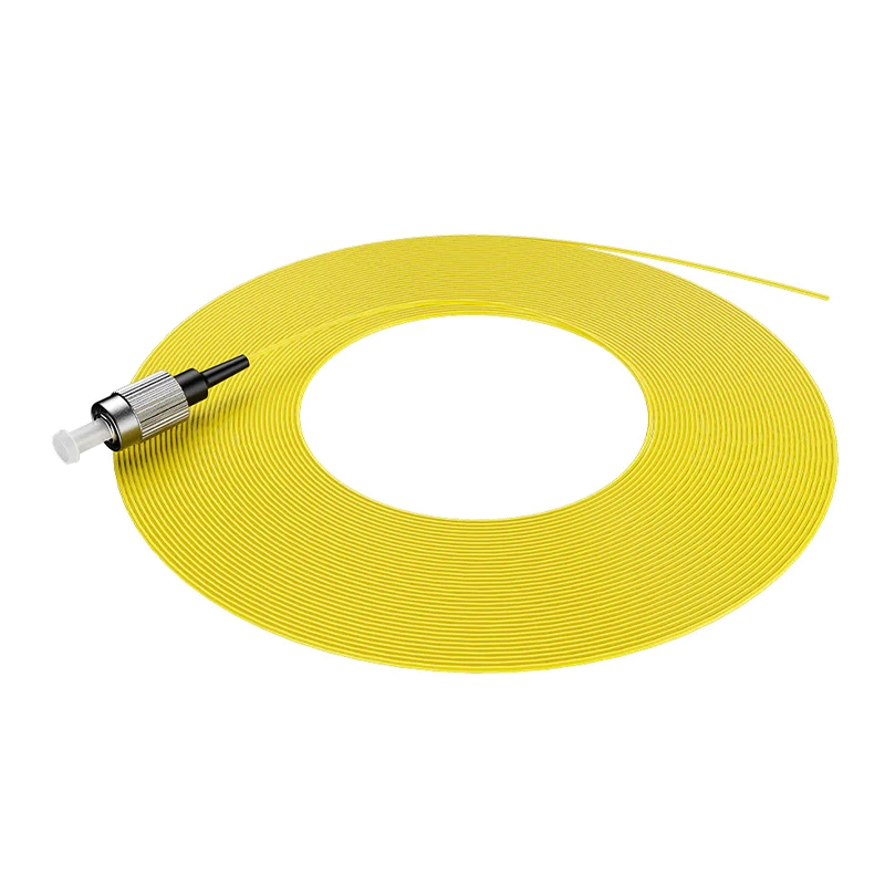 FC/UPC SM SX 0.9mm G652 PVC Xm Fiber Optic Pigtail for CATV/FTTH/LAN/WAN Networks