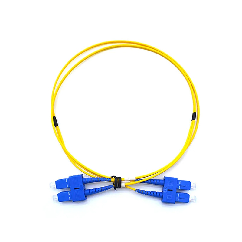 SC-UPC-SC-UPC-SM Duplex Fibre Optical Patch Cords 2.0MM LSZH 1M