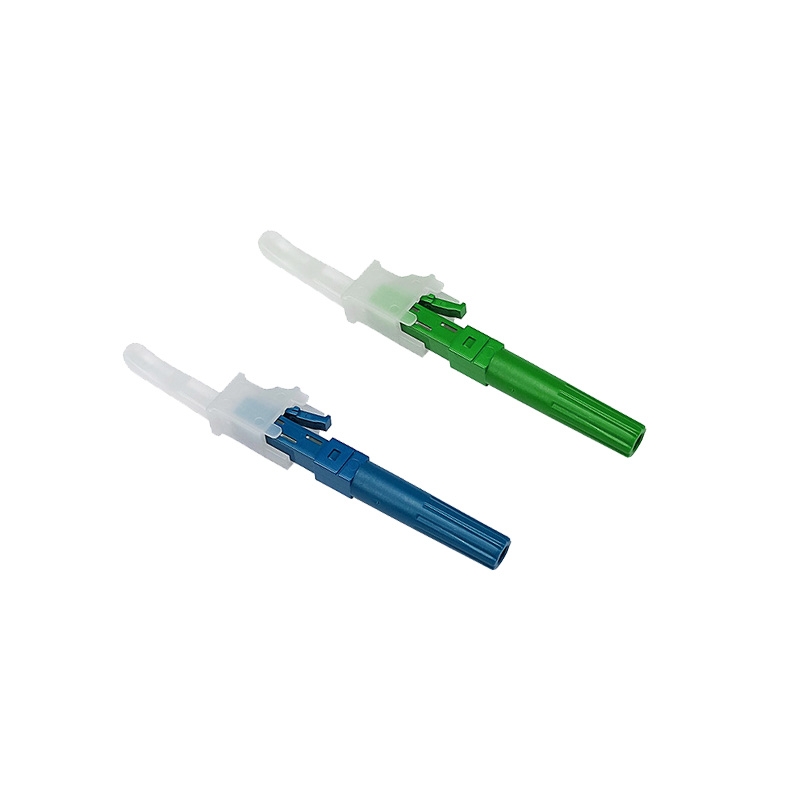 Conector rápido de fibra óptica de tornillo Montaje rápido Conector rápido de fibra óptica LC