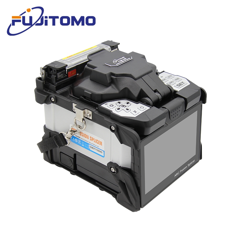 Fujitomo FSM-38S core to core fusion splicer backbone optical fiber splicing machine 6 motor support OEM