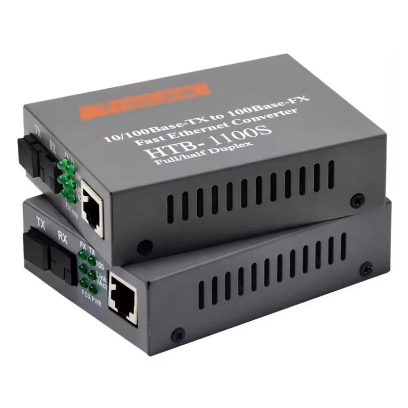 Netlink HTB-1100S 10/100M single mode 1310nm 1550nm 20Km rj45 fiber media converter HTB-1100S