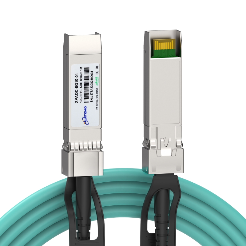 10G AOC 1M 2M 3M 5M SFP+ fiber cable OM3 multimode active optical cable MMF 850nm for switch data center