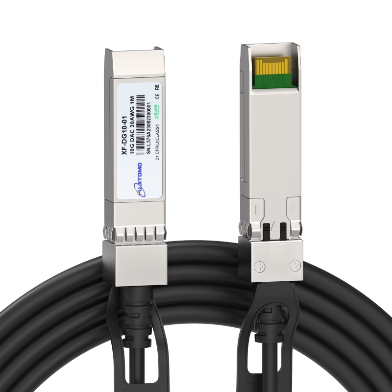 10G 20G 40G 100G dac cable SFP+ Copper 24AWG 28AWG 30AGW 1M 2M 3M 5M 10M Passive Direct Attach Cable Copper Twinax SFP-H10GB-CUX
