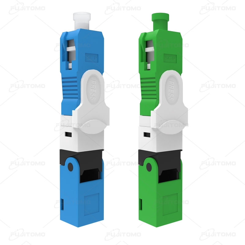 FTTH ESC250D SC/APC SC/UPC Single Mode Fiber Optic Quick Field Assembly Fibra Optica Monomodo Rapido Fast Connector ESC250D